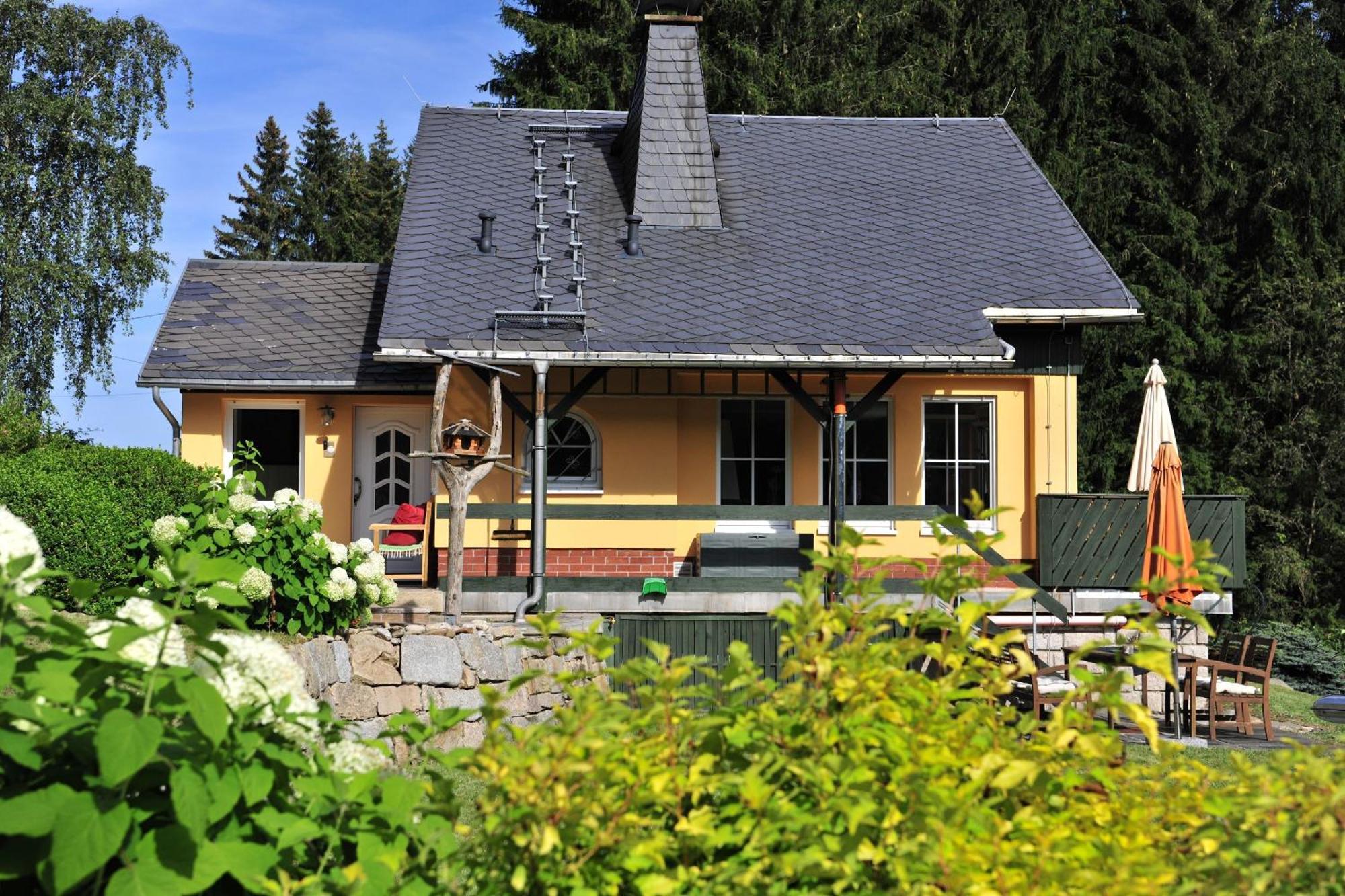 Exklusives Ferienhaus "Waldzauber" Ruhe Und Natur Pur Am Waldrand Geniessen Schönheide Kültér fotó